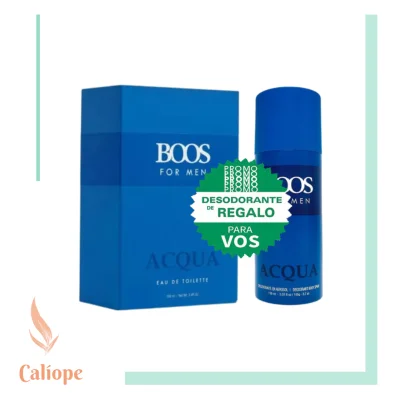 SET DE PERFUME BOOS EDT ACQUA  + Deo