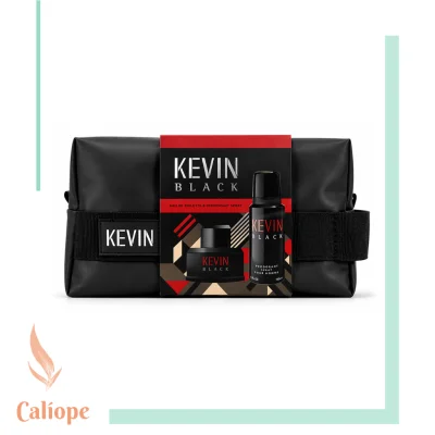 Neceser Kevin Black+ deo